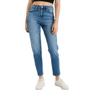 NWT AE stretch mom jeans